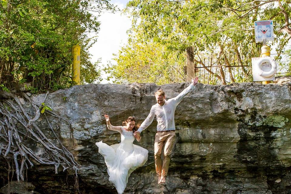 Trash the Dress.