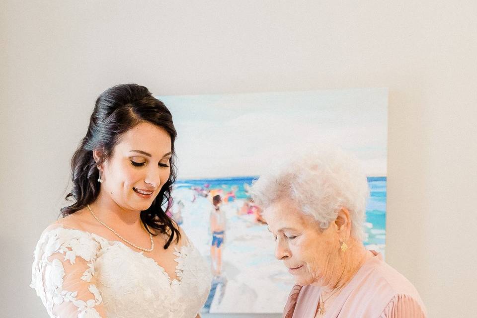 Grandmother and Bride