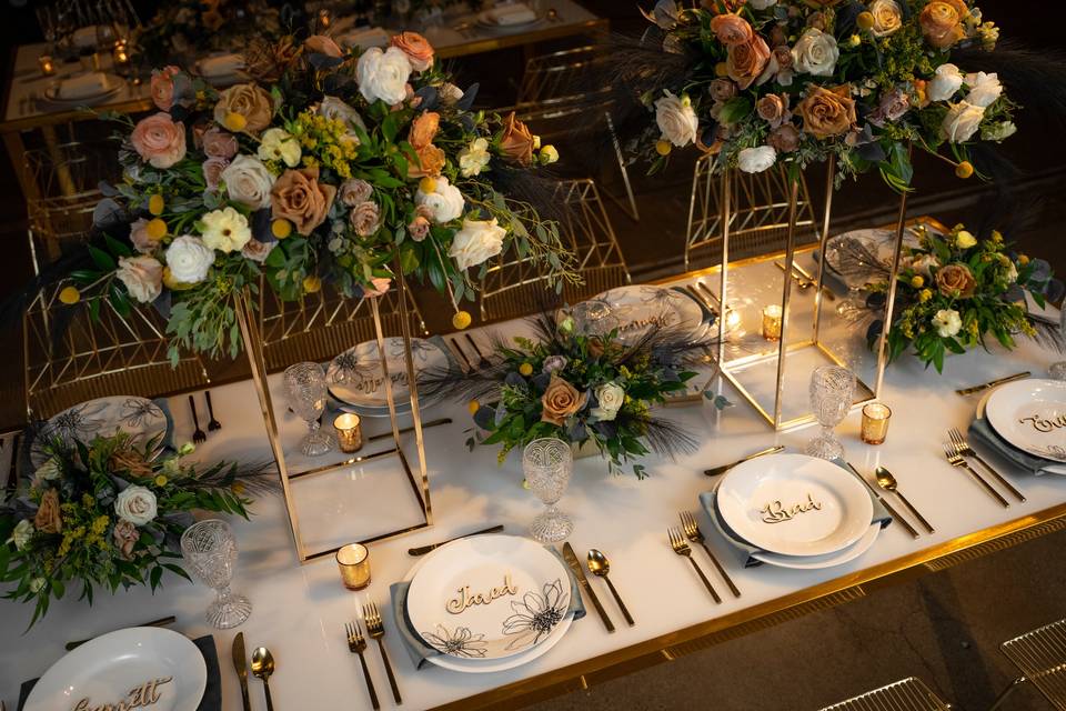 Beautiful table setup