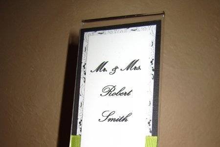 Things & Stuff customizes photo booth frame inserts for every event!!