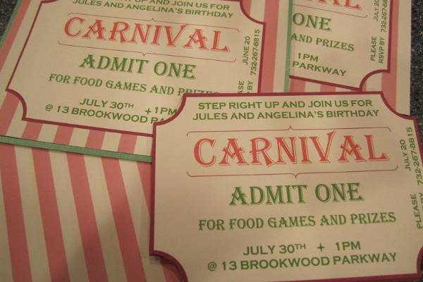 Carnival Invitation