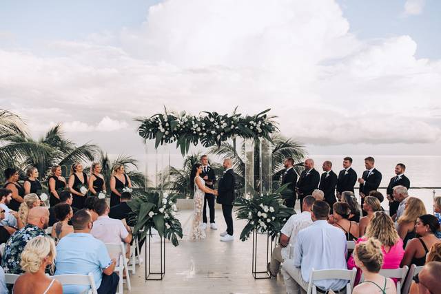Love terrace ceremony