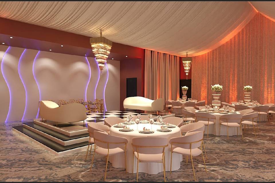 Grand Ballroom Draped