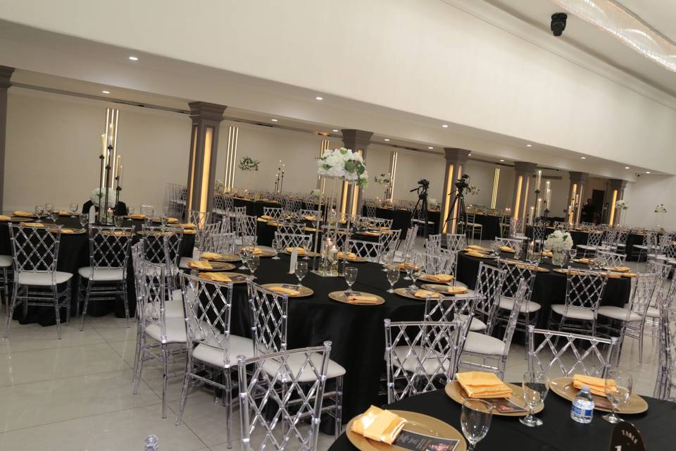 Velvet Circle Set up