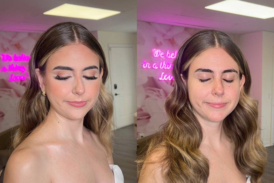 Bridal Trial makeup