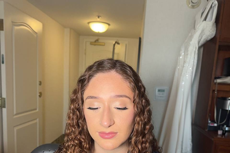 Bridesmaid glam