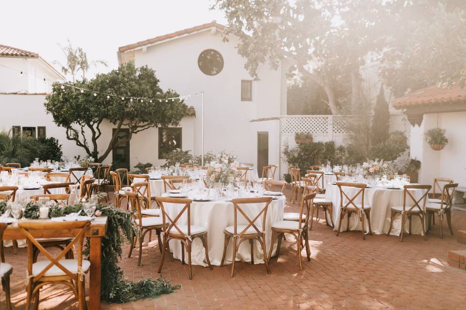 Reception in the Rose Garden