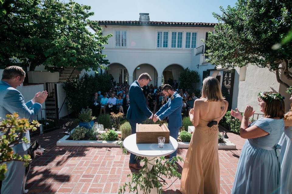 Unique Ceremony Shot