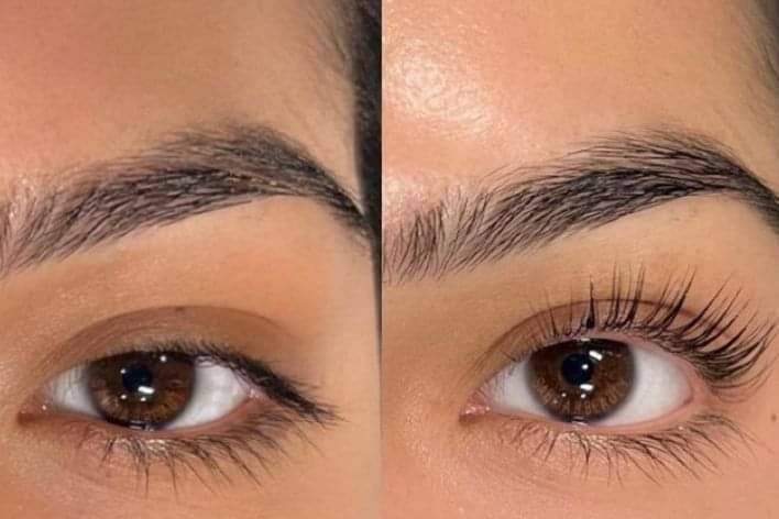 Eyelash tint/lift