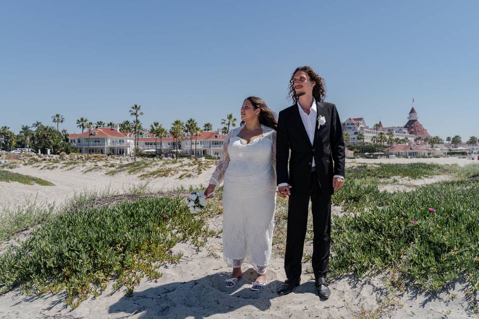Coronado Beach Elopement