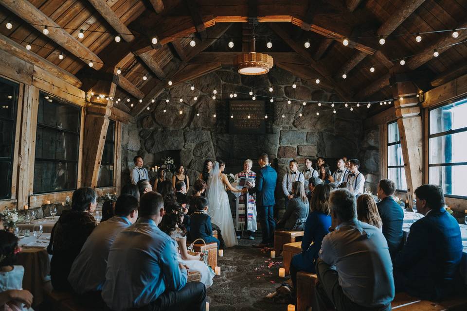 Mt Hood Silcox Hut Wedding