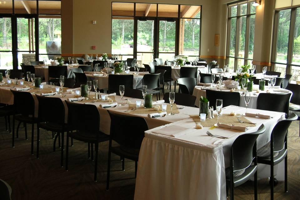 Indoor event setup