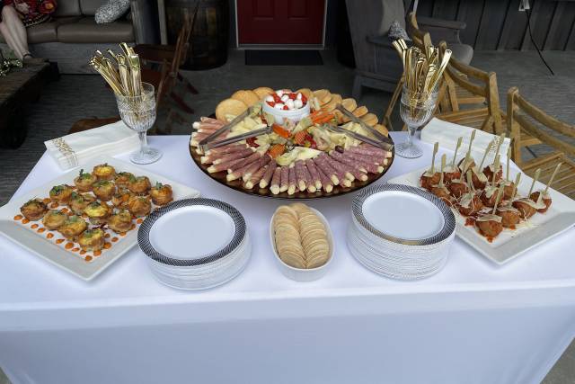 Example of appetizer display