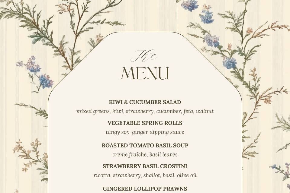 Hors D'Oeuvres