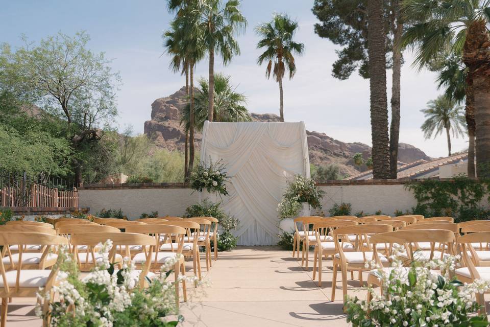 Chef's Kitchen Ceremony Set Up