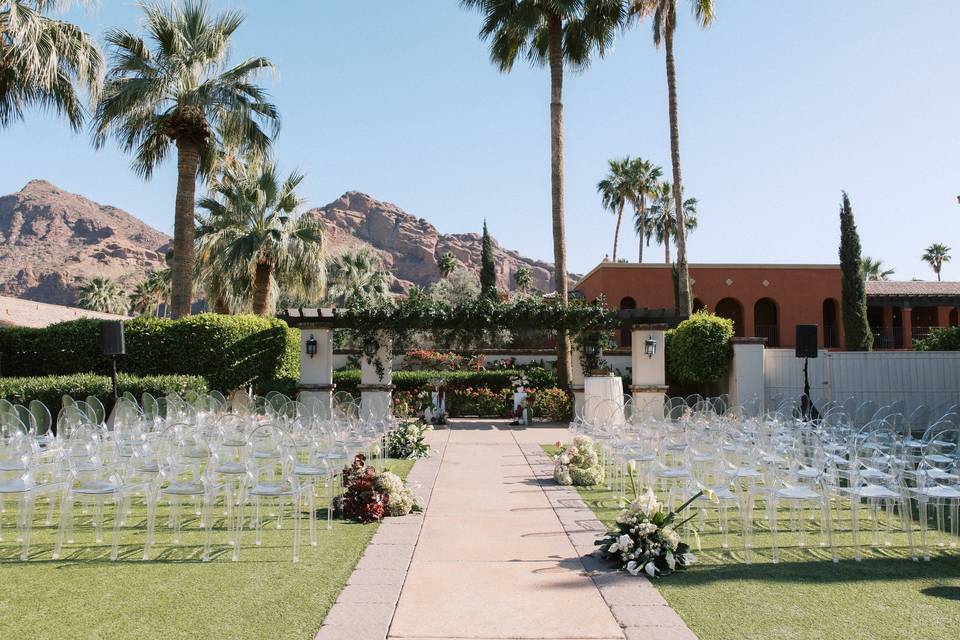 Valencia Lawn Ceremony