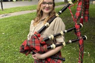 Tyrel Bagpiping