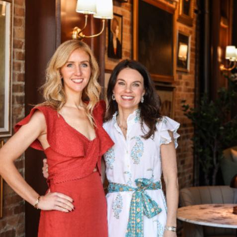 Christina Samatas and Renee DiSanto