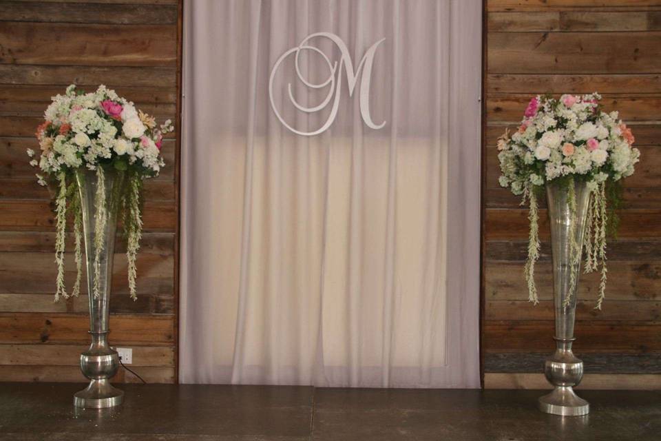 Silk floral rentals