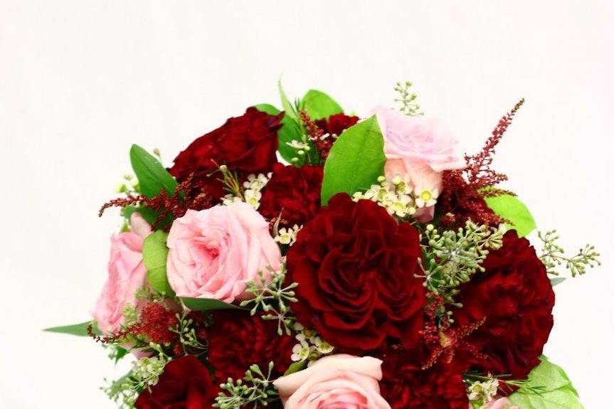 Hearts rose bouquet