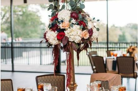 Tall Table centerpiece