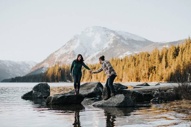 Lake Wenatchee Engagement