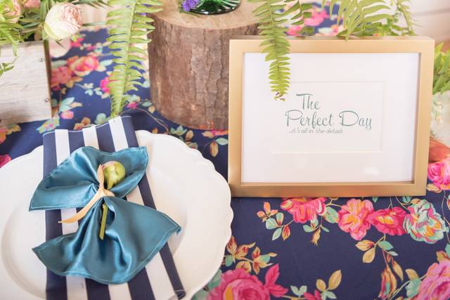 Peonies, ferns, roses, oh my!