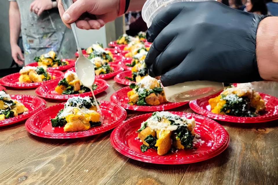 Squash panzanella
