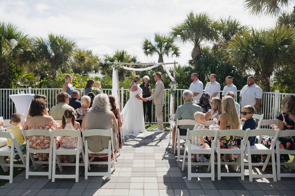 Garden Patio Ceremony