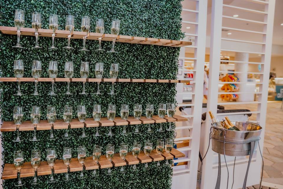 Champagne Wall