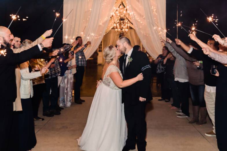 Sparklers for a special moment