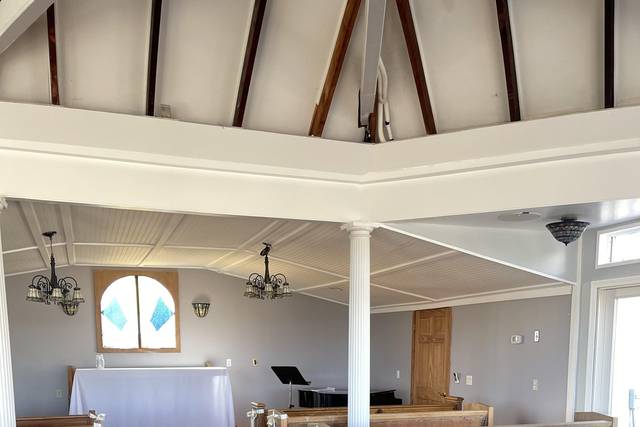 Inside the chapel