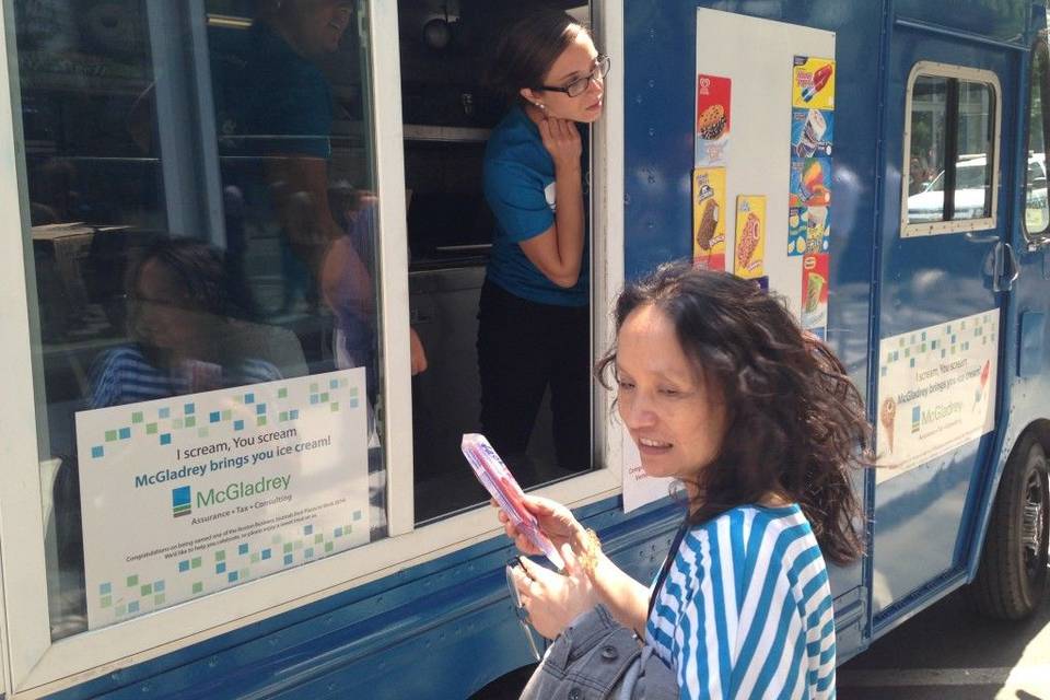 Ice cream truck