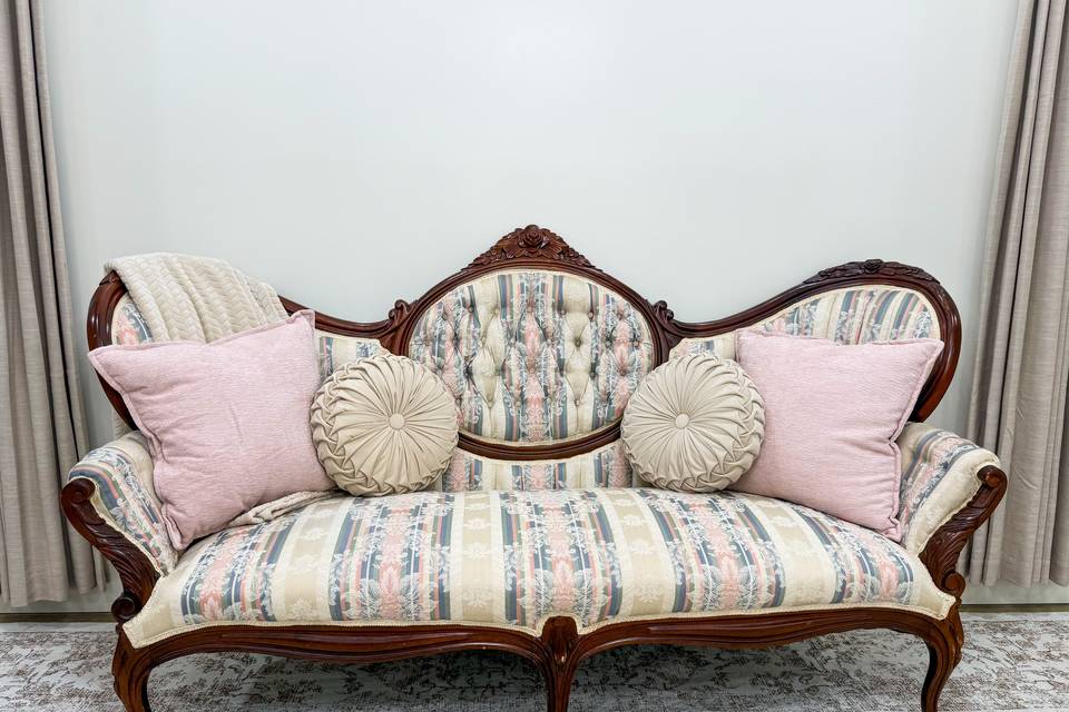 OUR ANTIQUE COUCH