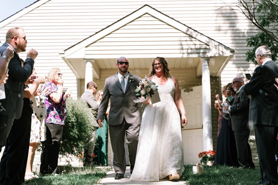 Walking down the aisle