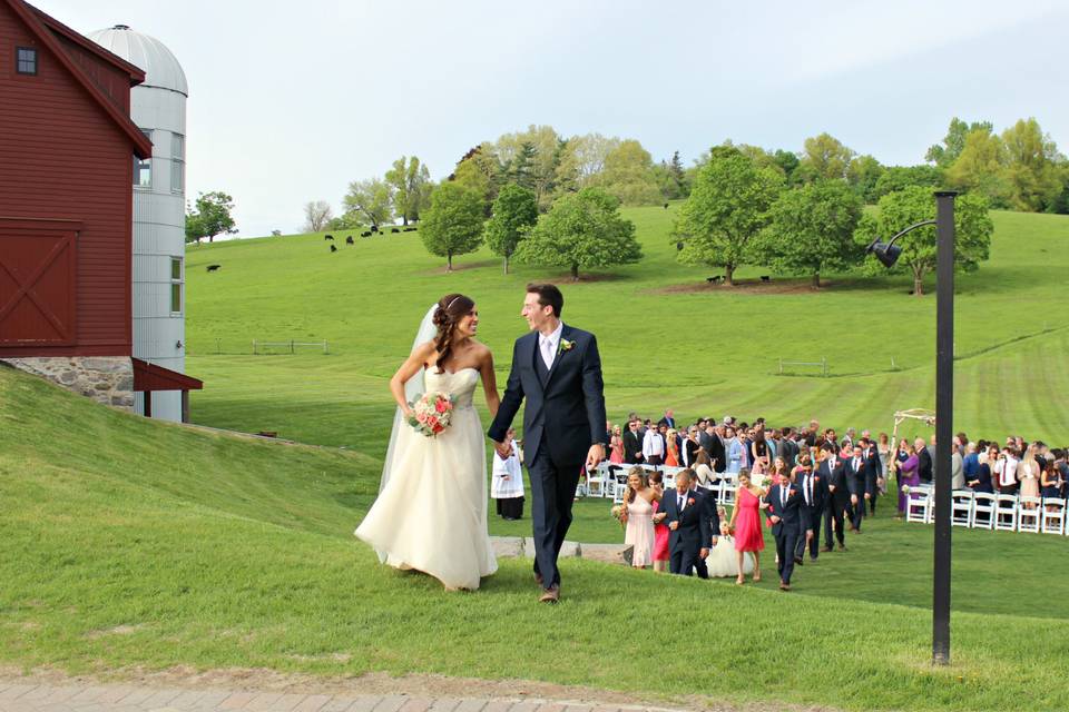 Wedding procession