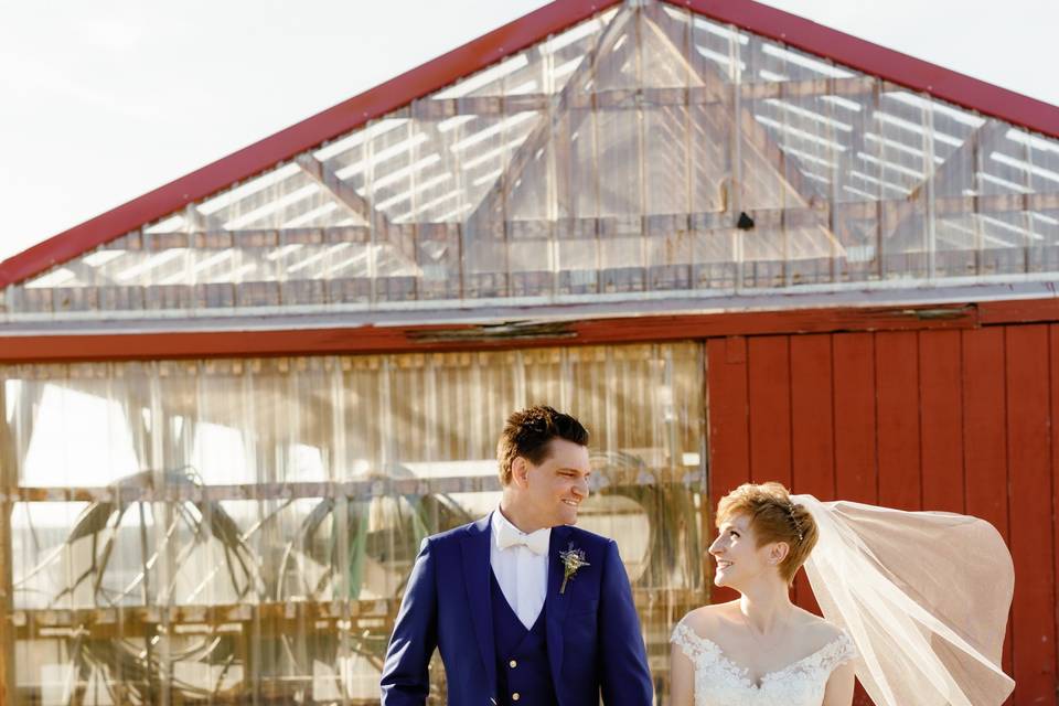 Gibbet Hill Farm barn