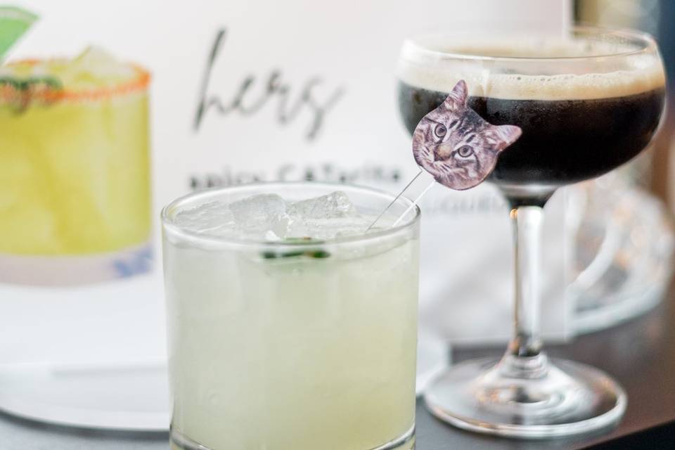 Signature cocktails