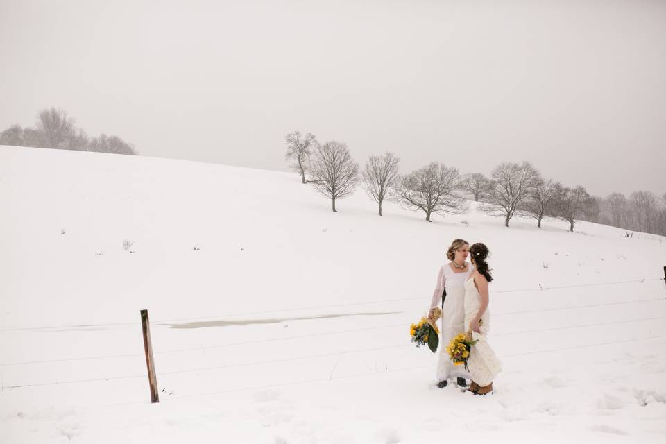 Winter wedding