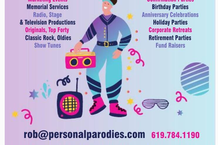 Parody Song and Video Packages