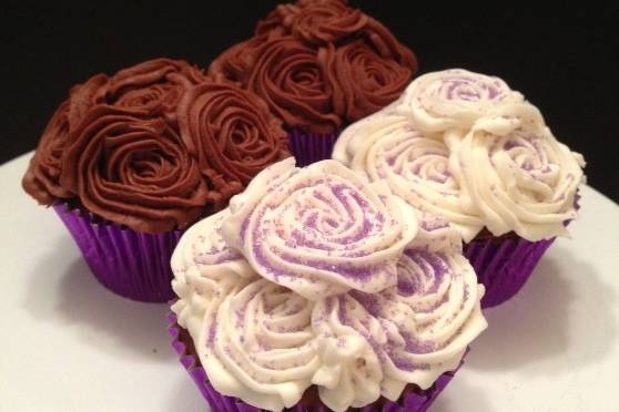 Rosette icing design