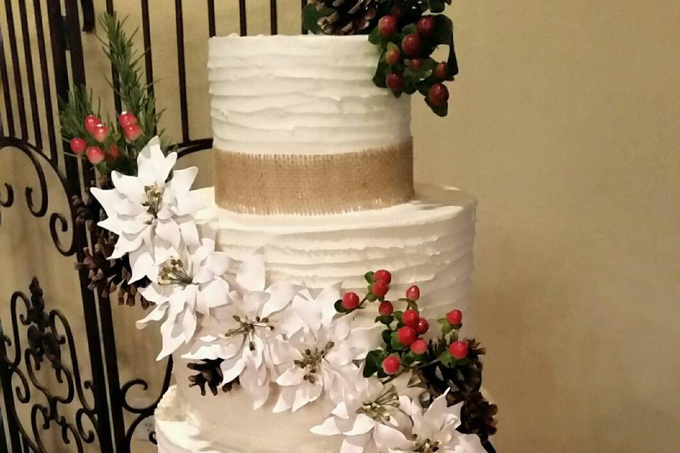 Butter Cream rustic design