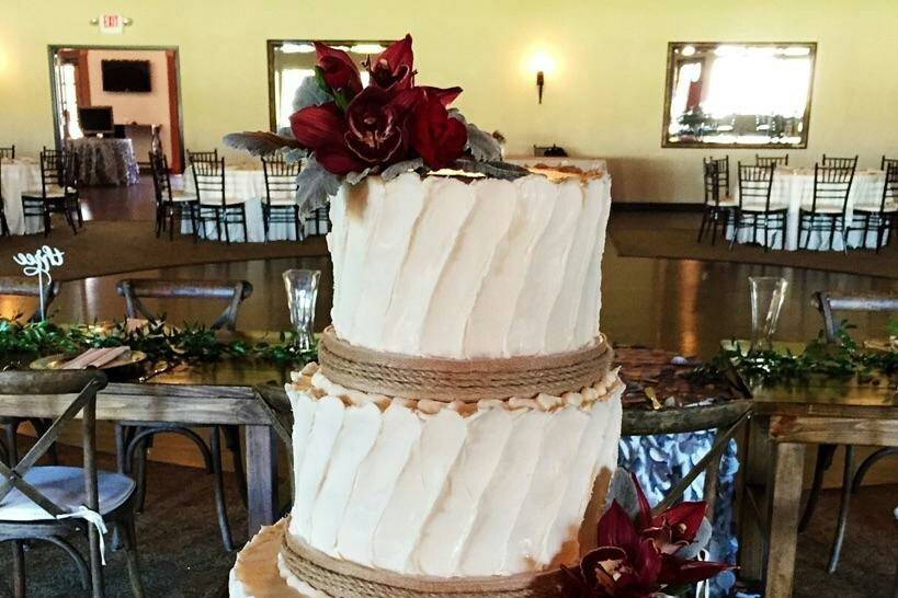 Butter Cream rustic design