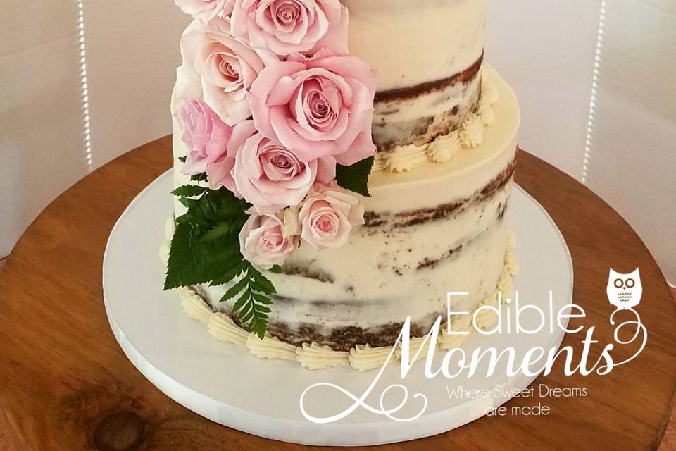 Butter Cream Beauty featuring a double barrel tier