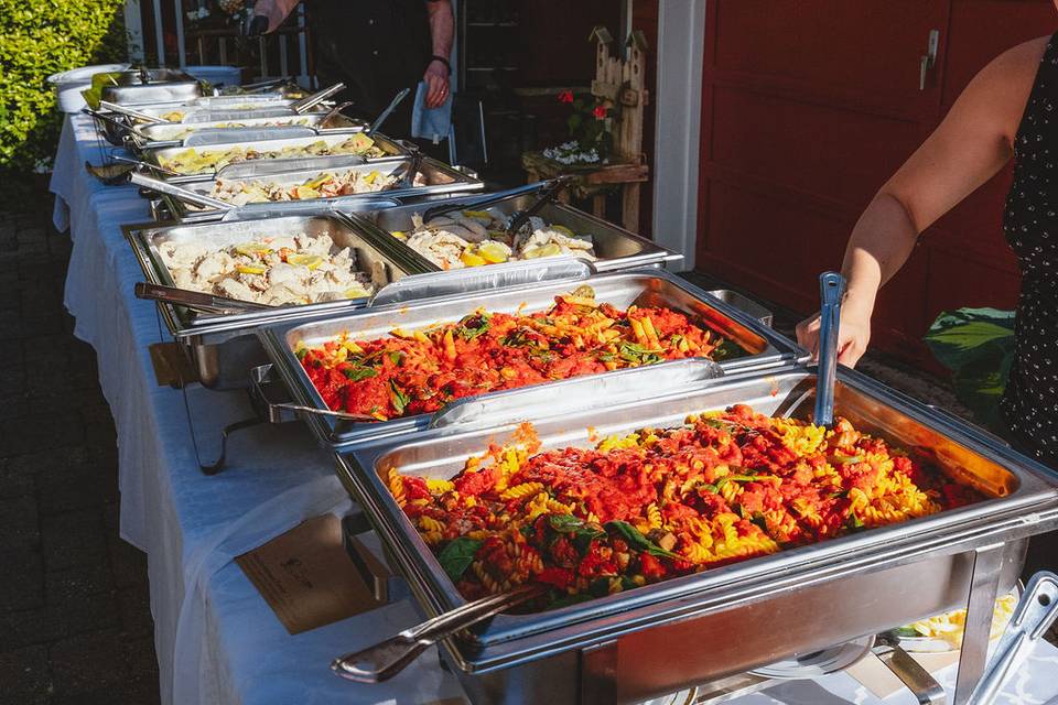The catering