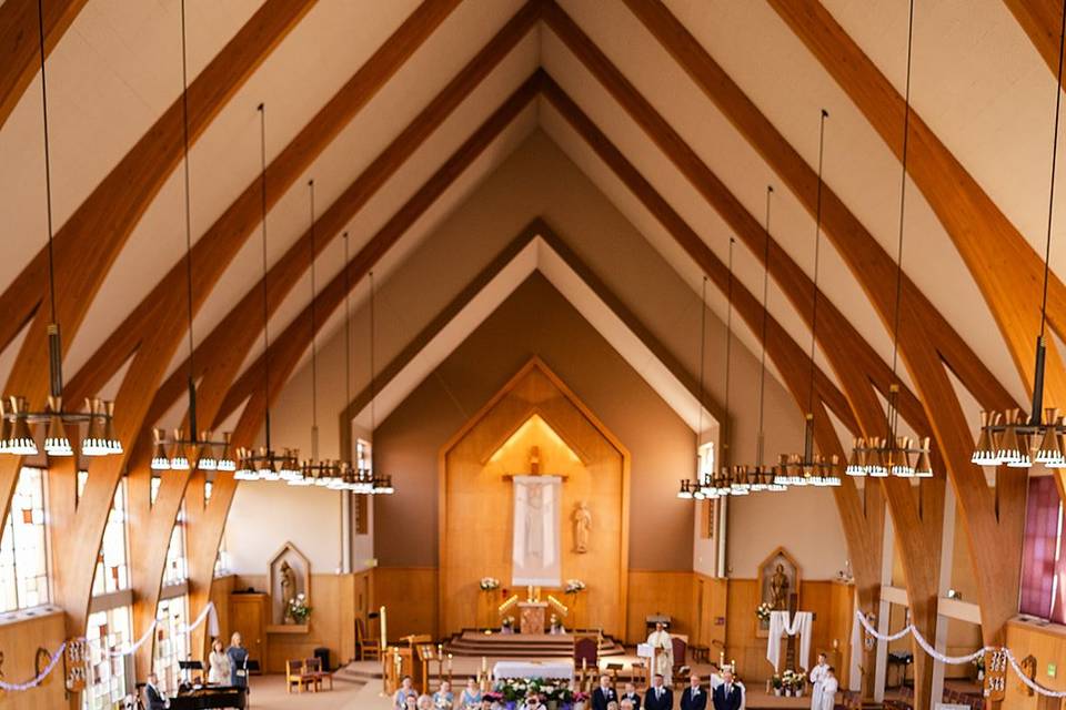 Church ceremony processional