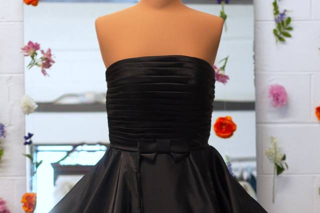 Black ballgown