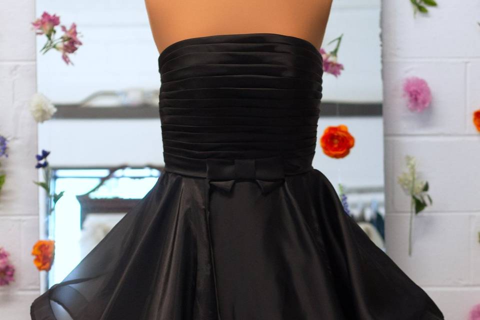 Black ballgown