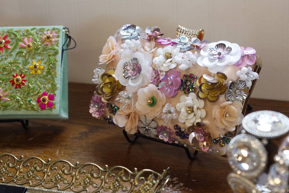 Beaded handbags