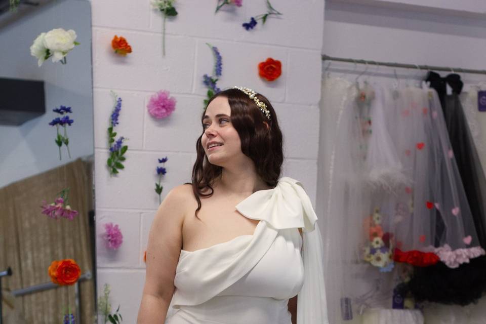 One shoulder jumpsuit